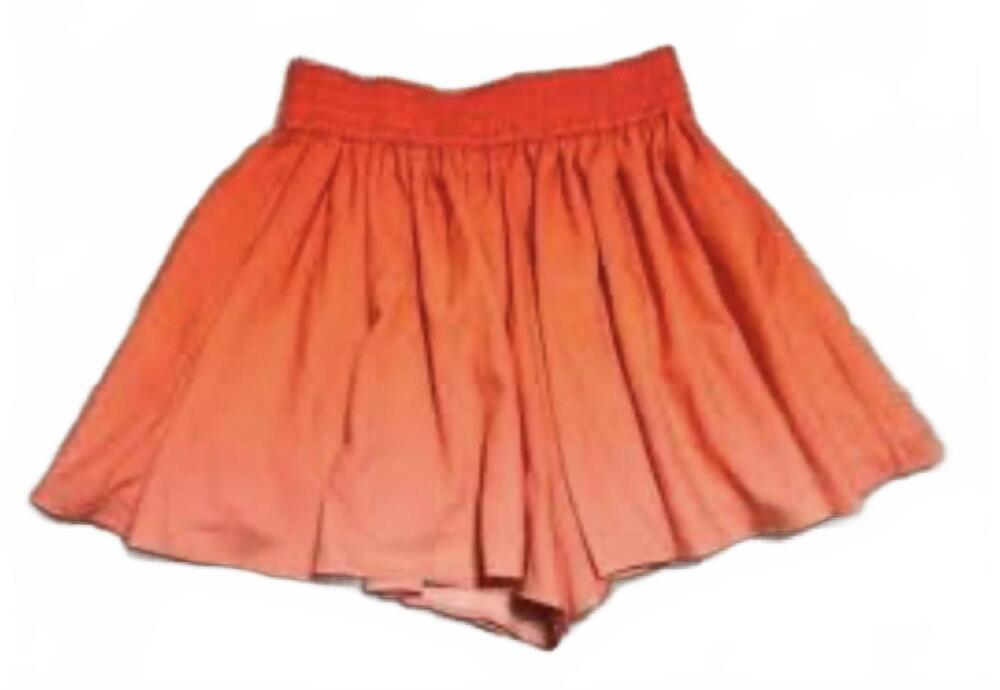 NEW EMILY MCCARTHY women's swing shorts in cherry juice